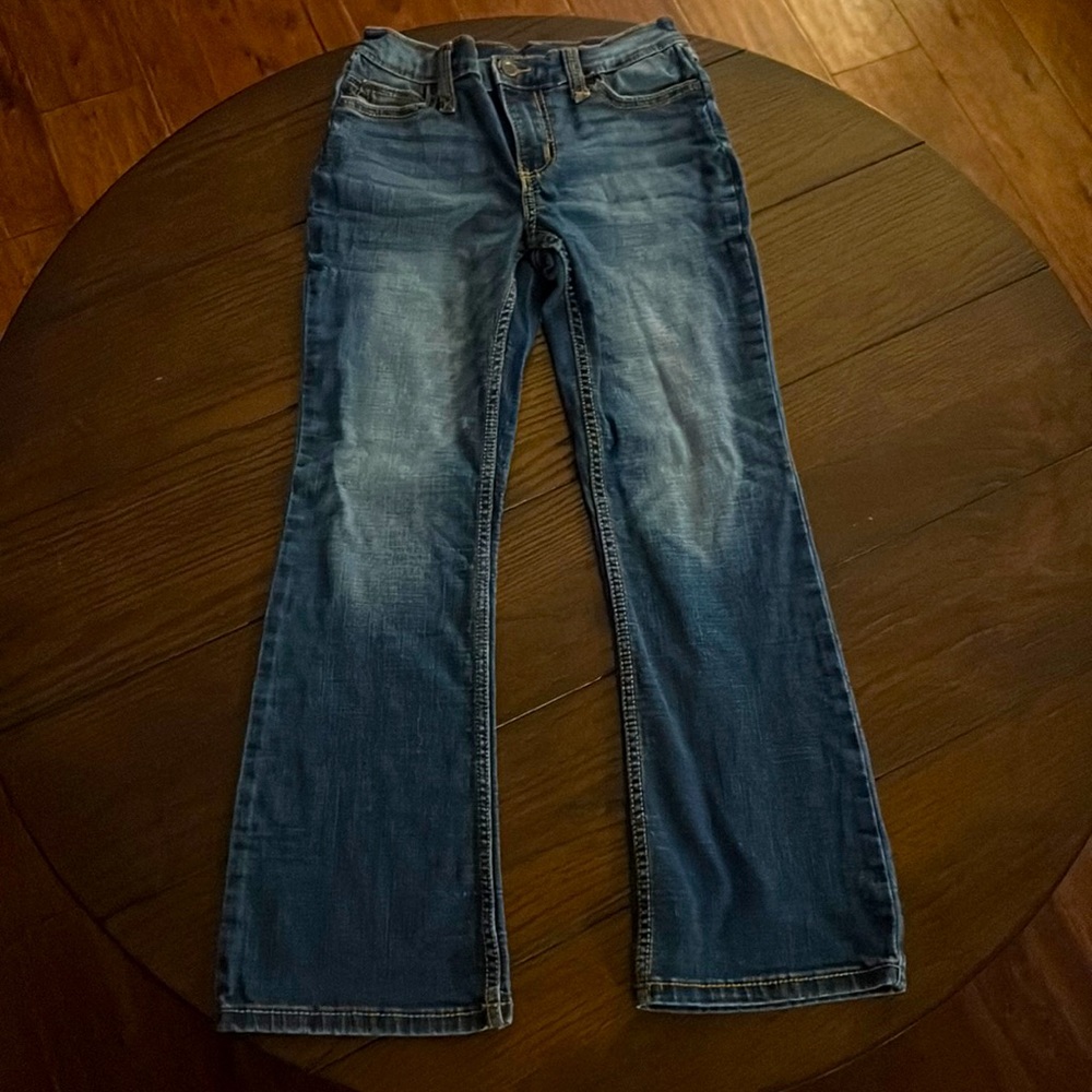 Girls bootcut jeans